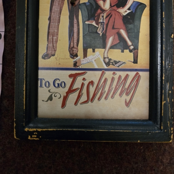 We interrupt this marriage to go fishing, sign - Picture 3 of 6